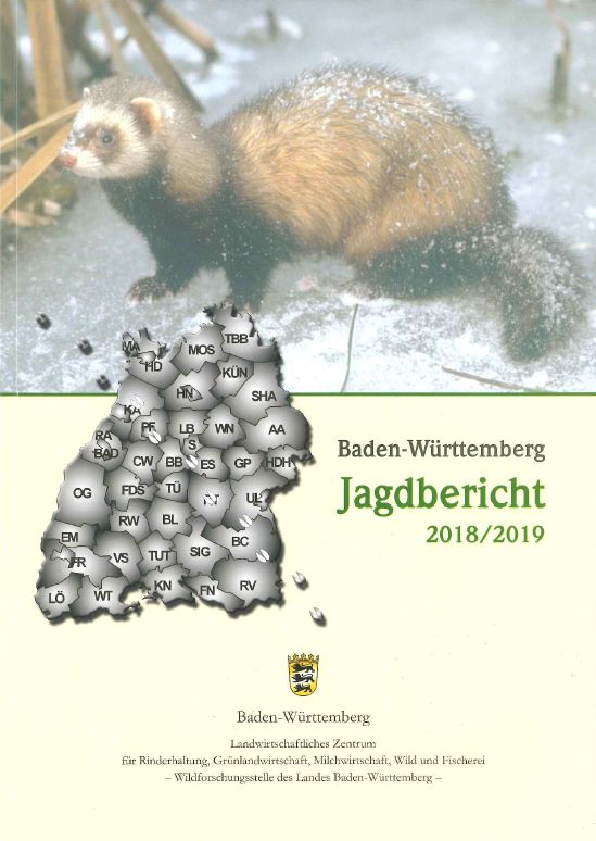 Titelseite Jagdbericht 2018-2019